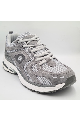 Greyder 64661 6y Füme Renk Deri Erkek Sneaker Spor Ayakkabı Füme