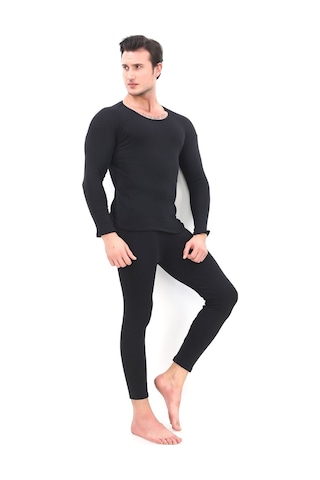 Sauna Suit Termal Içlik, Unisex Kışlık Sıcak Tutan Pamuklu Yakmayan, Termal Takım, Termal Fanila Iclik Haki