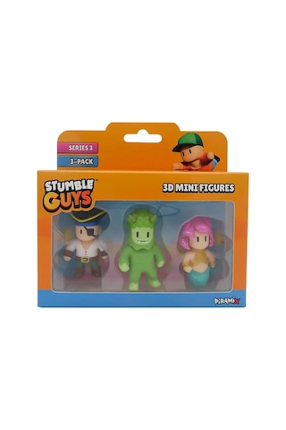 Stumble Guys 3lu Mını Fıgur S3-sg-40023 6
