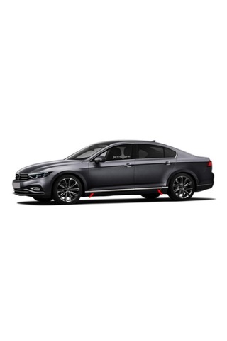 Vw Passat B8.5 2019 Ve Üzeri Krom Yan Kapı Çıta 8 Prç P.çelik