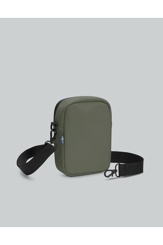 Gaston Luga Dash Vertı Crossbody Çanta - Zeytin Yeşili Haki - Yeşil