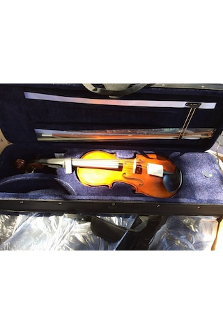 Paganini Mv100 Mat Antik Profesyonel Kare Kutulu Keman Seti