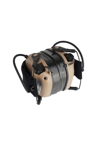 Opsmen Earmor M31 Plus Elektronik Atış Kulaklığı Kulak Koruma Cayote Brown Kahverengi