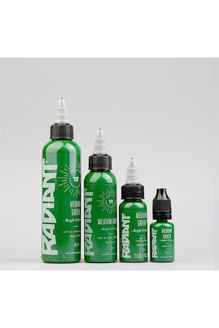 Medium Green - Radiant Tattoo Dövme Boyası - 1oz/30ml