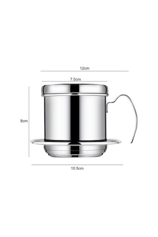 Pazly Paslanmaz Çelik Filtresiz Kahve Filtre Tenceresi 201-300ml