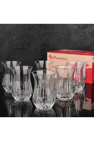 Paşabahçe 420181 Echo 12 Adet Çay Bardak 160 Cc Şeffaf
