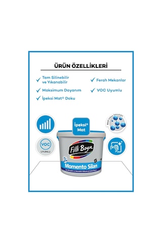 Filli Boya Momento Silan İpeksi Mat İlham Paketi 100 ML