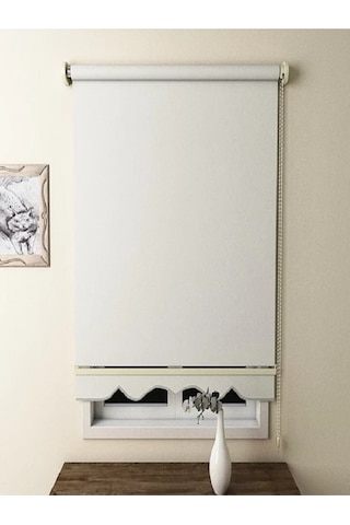 Krem Stor Perde Ms1202 Krem