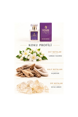 Your Prose K113 Yasemin Ve Kaşmir Ağacı Notalı Sıcak Beyaz Çiçeksi Kadın Parfümü Edp 50 Ml - 8690352000012yp113