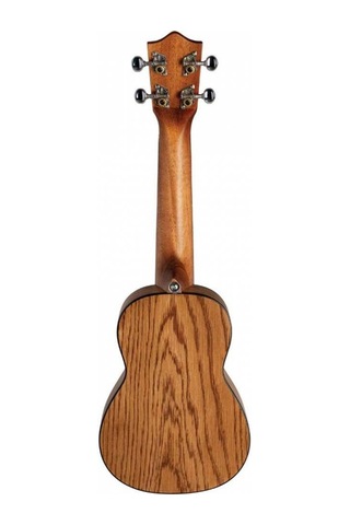 Lanikai Oa-s Meşe Oak Soprano Ukulele Kompakt Boyut Net Ses