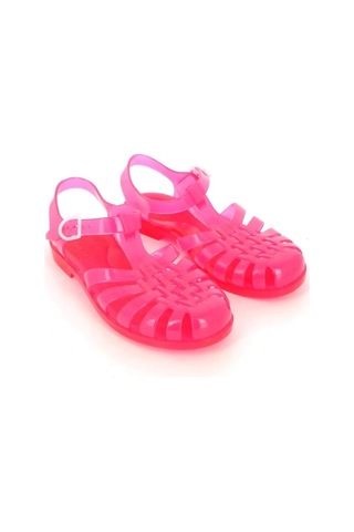 Meduse Sun201 Çocuk Sandalet 607834-rose Paillete Beyaz