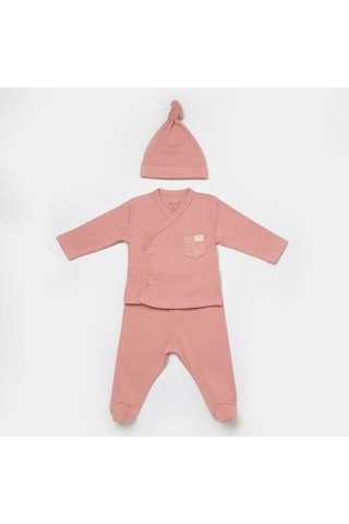 Biorganic Modal Nature Relax 3'lü Bebek Seti 73324 Mercan