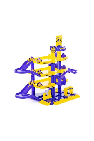 Polesie 40213 Park Jet Dört Seviyeli Garaj Otopark Seti