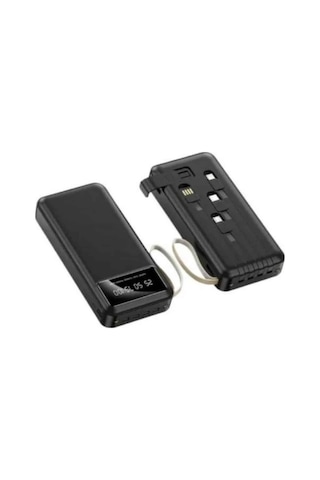 Powerbank Şarj Cihazı 4 Çıkışlı 20.000 Mah Powerbank Kompakt Yüksek Kapasiteli Hızlı Şarj Çok Renkli