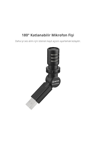 Boya By M100Ua Kompakt Usb Bilgisayar Mikrofonu