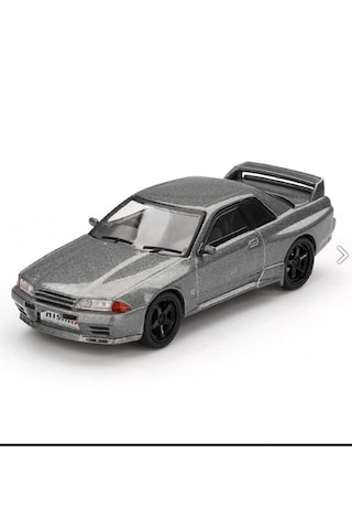 Mini Gt 1/64 Nissan Skyline Gt-r Nısmo Bnr32 Crs Version Dark Metal Gray - Blister Paket 1024 Gri