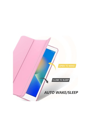 Apple Uyumlu iPad, 8. Ve 9. Nesil 2020 /2021 10.2" Tablet Flip Smart Standlı Akıllı Kılıf Smart Cover