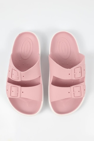Boatilus Rocksy-f Oldpink/white Kız Çocuk Terlik Pembe - Beyaz