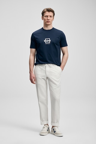 Lufian Thınk Modern Grafik T- Shirt Lacivert Lacivert 111020310100200