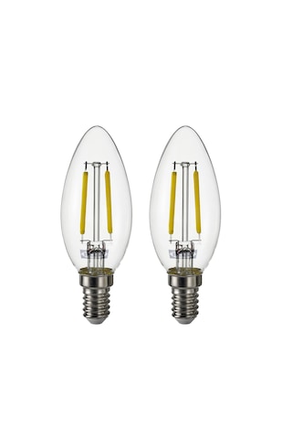 Ikea Solhetta Led Ampul E14 , Işık Rengi: Sıcak Beyaz 2700 Kelvin , 250 Lm, 2 Adet -