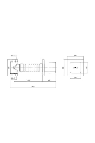 Eca - 12 Ayarlanabilir Ankastre Ara Kesme Valfi - 102151024-s Diğer