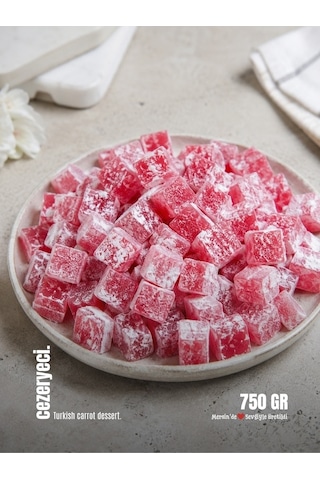 Cezeryeci Güllü Lokum 750 G