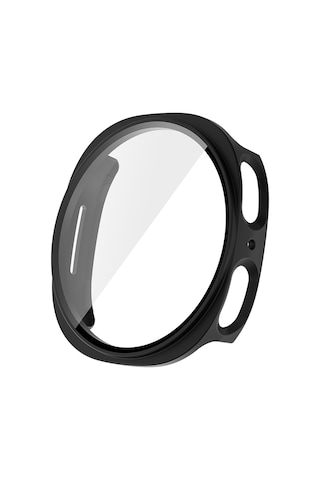 Samsung Uyumlu Galaxy Watch 8 44mm Sert Pc Kasa Ve Ekran Koruyucu Mtr Watch Gard 38 - Starlight