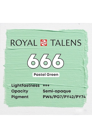 Talens Art Creation Akrilik Boya 75 ML Pastel Green 666