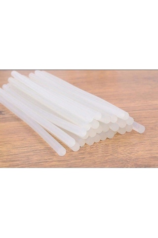 Çubuk Mum Silikon Şeffaf 1 Kg Ince 7,2 X 30 Cm 10w Ve 20w Tabancalar İçin