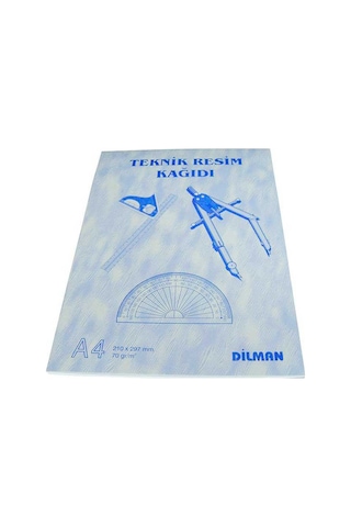 Dilman Teknik Resim Kağıdı A4 Dikey