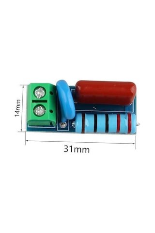 Ac/Dc 5V-400V Snubber Devresi - Röle Kontak Koruma Modülü