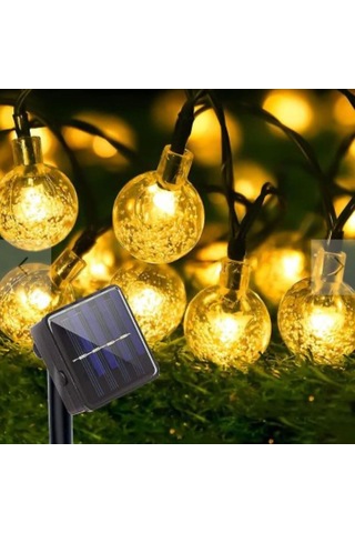 Misket Led Güneş Enerjili Bahçe Aydınlatma Dış Mekan Rgb Diğer
