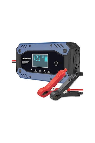 Lifepo4 12-24 Şarj Cihazı 10a Lcd Ekranlı 9 Aşamalı Ac-dc Şebeke Şarj