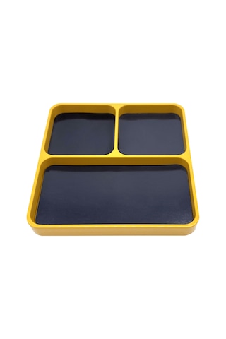 Monyee Alüminyum Allyum Magneetik Alet Depolama Tepsisi, Üç Magneetik Yastık, Cıvatalar Ve Parçalar Kaybını Önler, Sarı