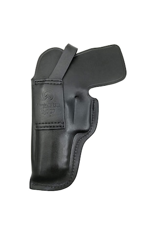 Canik Tp9 Sf Uyumlu Kemeriçi Gerçek Deri Altı Kapalı Siyah Silah Kılıfı