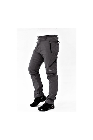 Mudwill Gri Windblock Softshell Polarsız Outdoor Pantolon Gri