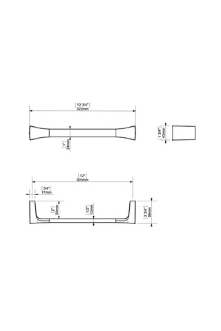 Sonia S7 Havluluk. Krom 131464 Krom