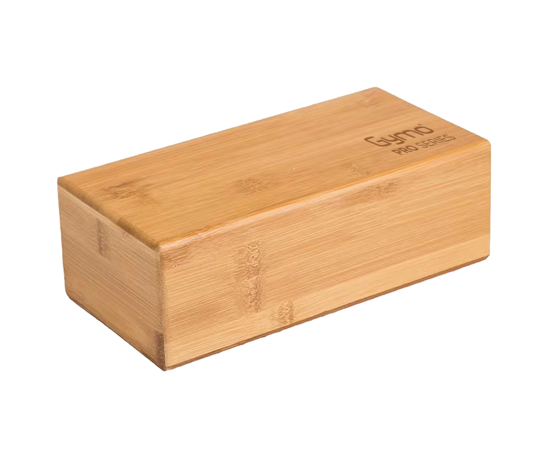 Gymo Pro Series Yoga Blok Bambu Kahverengi