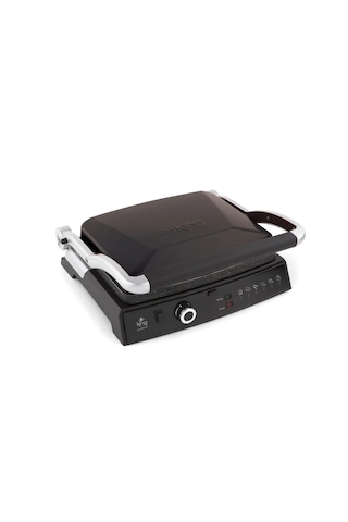 King K462S 2000 W Grill Master Siyah Izgara Ve Tost Makinesi