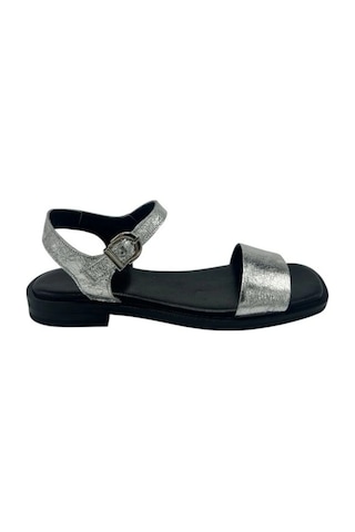 Kemal Tanca 874 K-203 Kadın Sandalet Gümüş