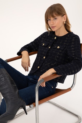 U.S. Polo Assn. Kadın Lacivert Ceket 50308757-VR033