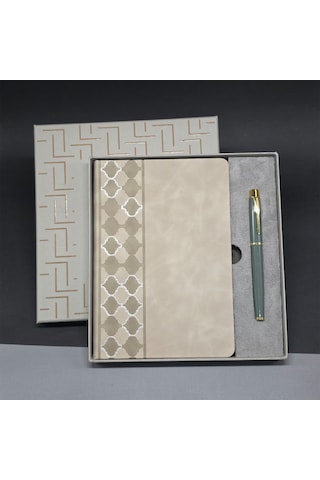 Deri Defter Ve Kalem Set 10197576