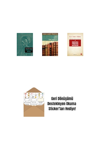 Yunus Emre Dîvânı + Tarih İçinde Türk Edebiyatı + Osmanlı Türkçesi Metinleri 2 + Okuma Sticker'ları