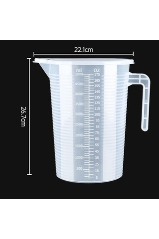 Suntek Pişirme Ölçme Kabı Mutfak Temizleme Gereçleri Için 5000 Mi