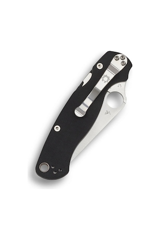 Spyderco Para Military 2 Black G-10 Plainedge Çakı Siyah