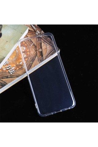 Noktaks - İnfinix Note 7 Uyumlu - Kılıf Şeffaf Soft Slim Fitt Süper Silikon Kapak - Şeffaf