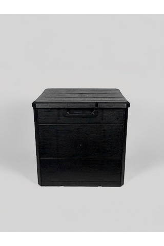 Bahçe Depolama Sandığı Balkon Saklama Dolabı Kapaklı Plastik Sand