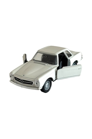1963 Mercedes 230sl Model Araba 1:32 Ölçek 11cm Metal Diecast