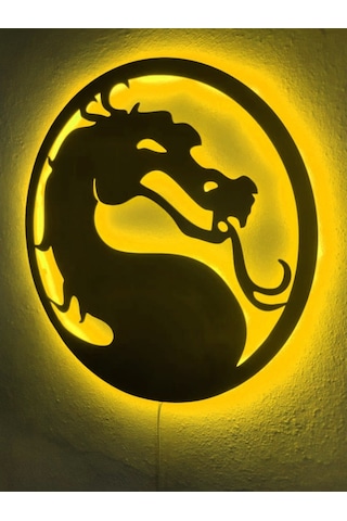 Mortal Kombat Led Işıklı Tablo (523523837)