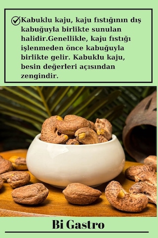 Kabuklu Kaju - Kavrulmuş - 500 Gr 500 G